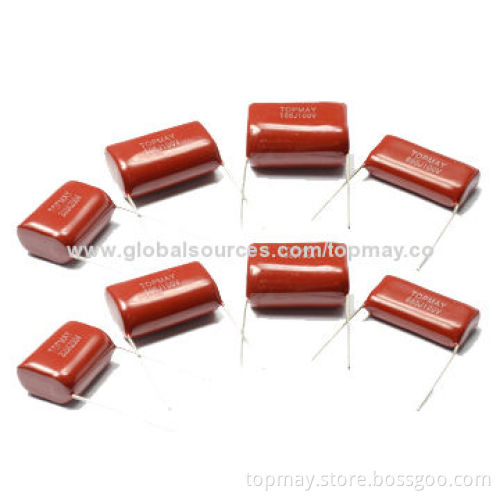 Metalized Polyester Film Capacitors, Suitable for Low-pulse Circuits and Noise SuppressionNew